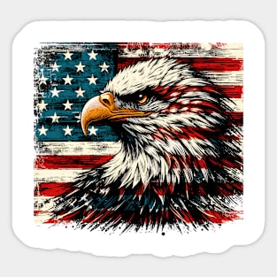 Usa Flag Sticker